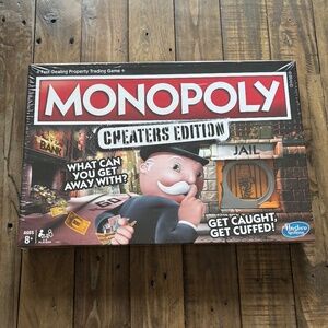 BRAND NEW Hasbro Monopoly Cheaters Addition